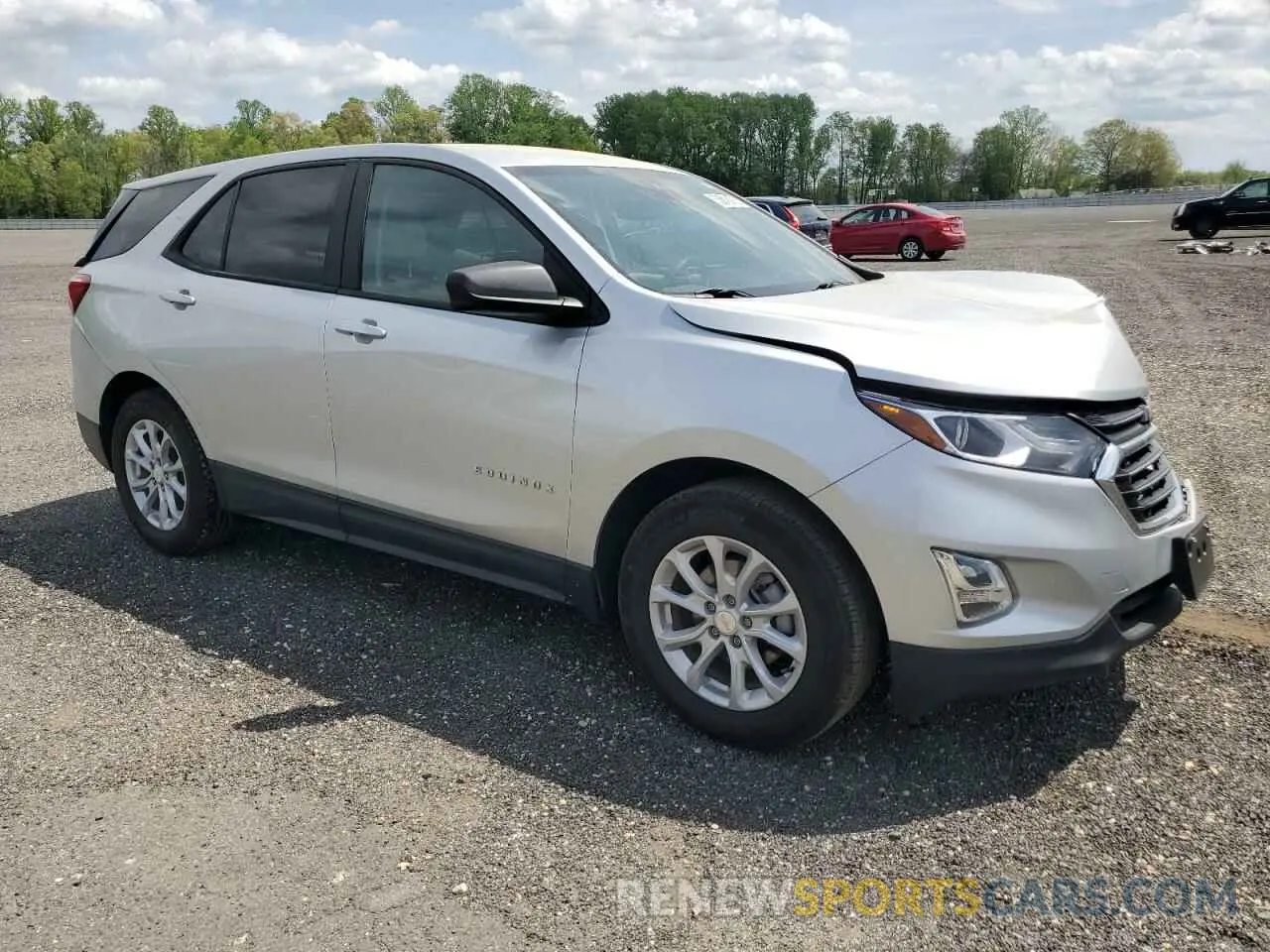 4 fotografías del automóvil dañado 3GNAXHEV0MS112886 CHEVROLET EQUINOX 2021