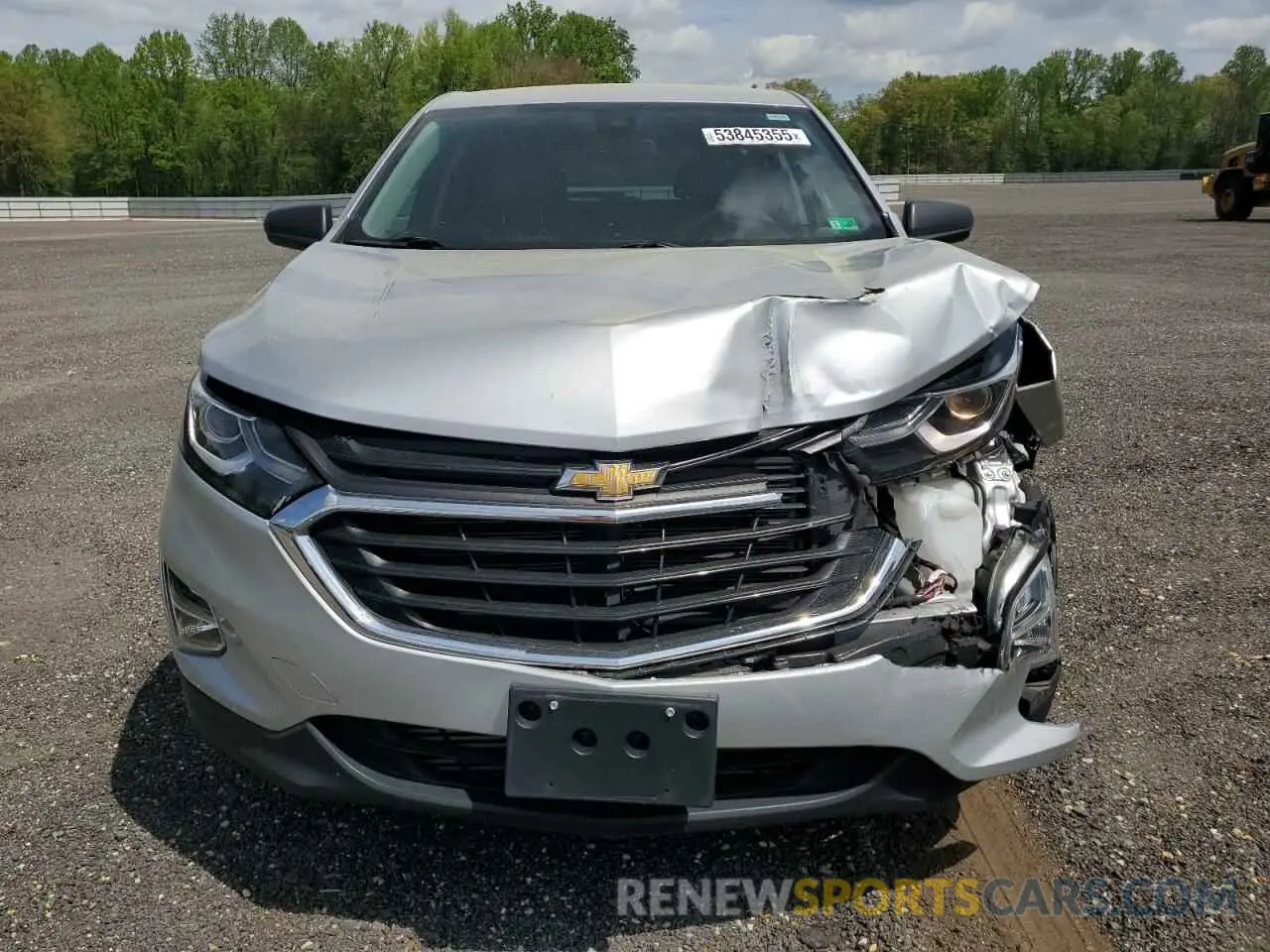 5 fotografías del automóvil dañado 3GNAXHEV0MS112886 CHEVROLET EQUINOX 2021