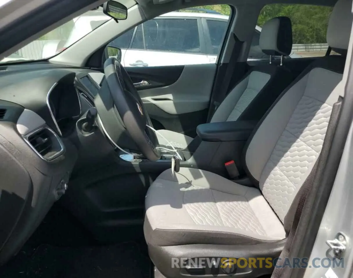 7 fotografías del automóvil dañado 3GNAXHEV0MS112886 CHEVROLET EQUINOX 2021