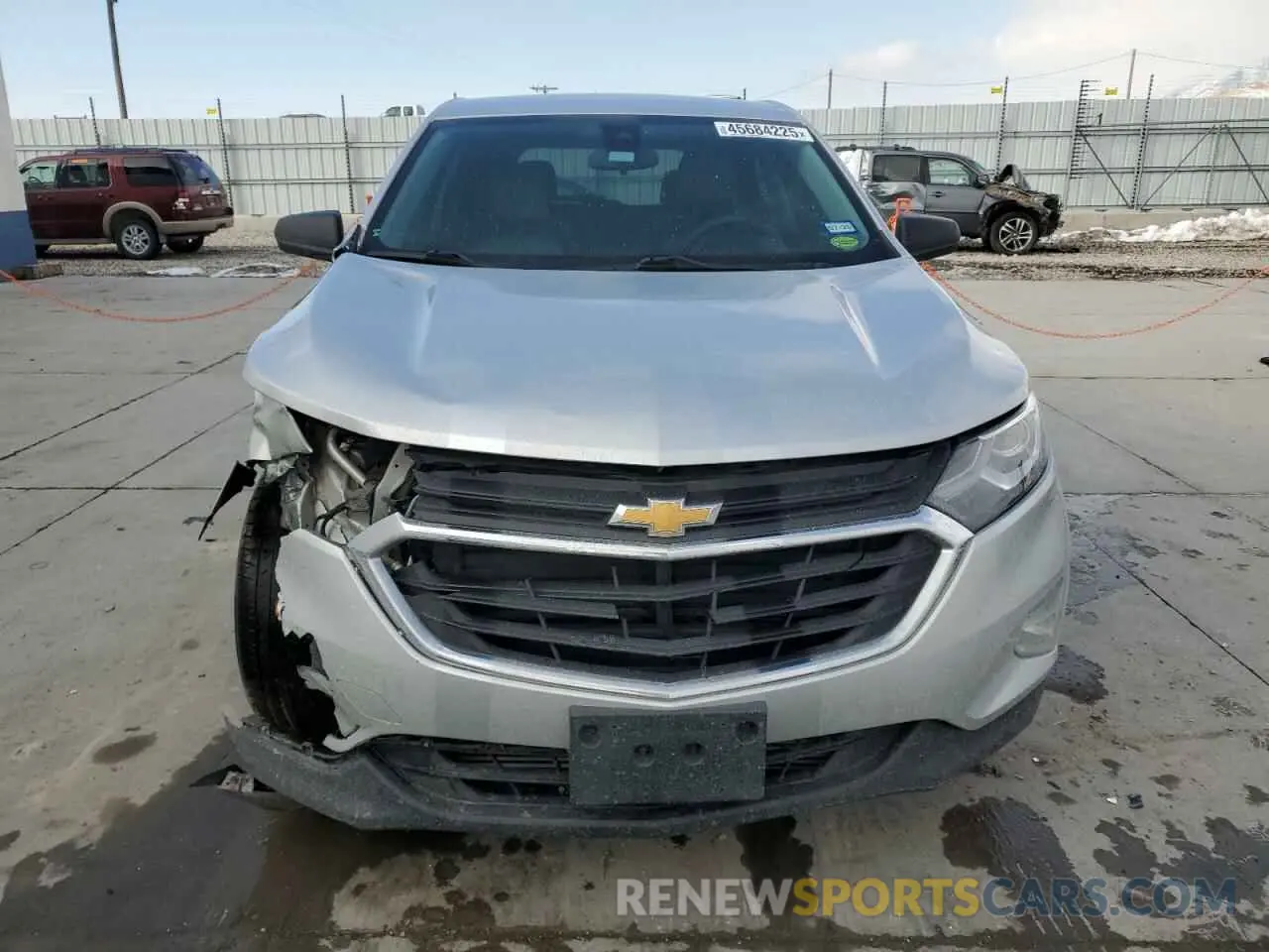 5 fotografías del automóvil dañado 3GNAXHEV0MS180041 CHEVROLET EQUINOX 2021