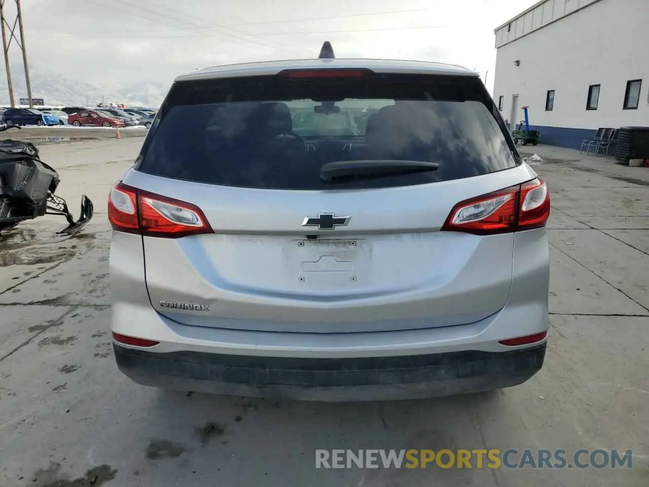 6 fotografías del automóvil dañado 3GNAXHEV0MS180041 CHEVROLET EQUINOX 2021