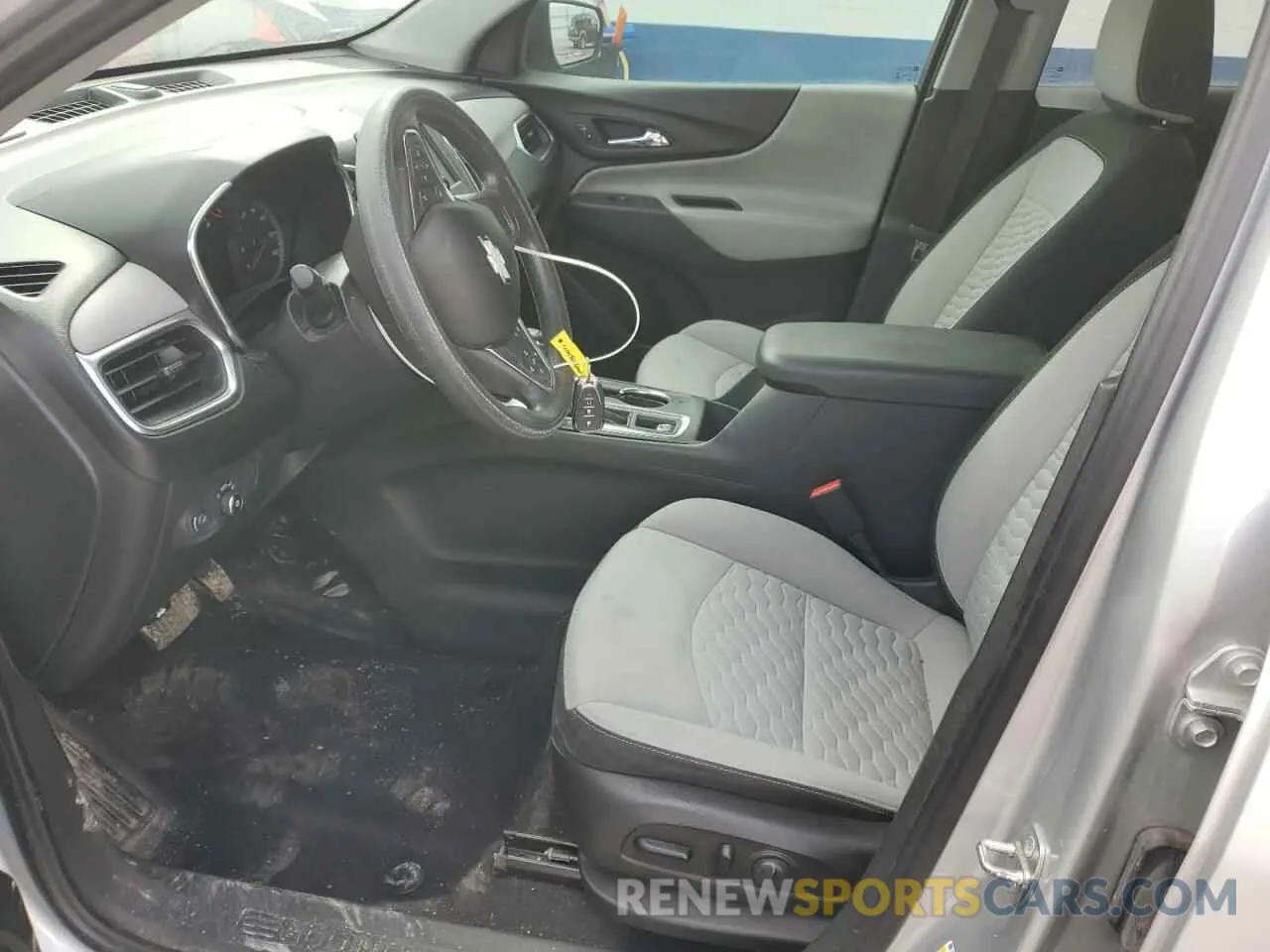 7 fotografías del automóvil dañado 3GNAXHEV0MS180041 CHEVROLET EQUINOX 2021