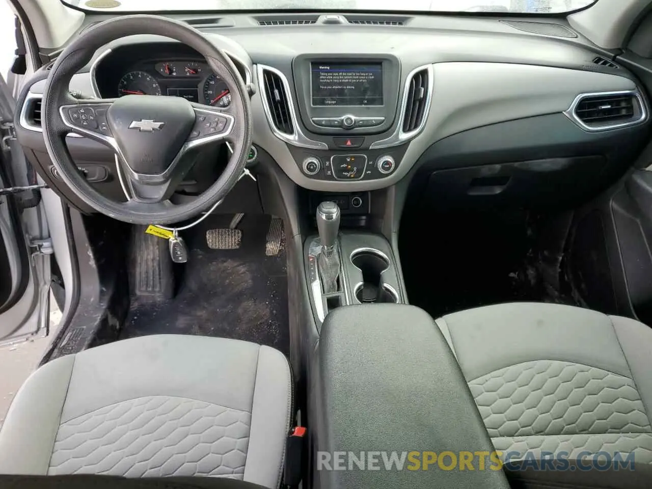8 fotografías del automóvil dañado 3GNAXHEV0MS180041 CHEVROLET EQUINOX 2021