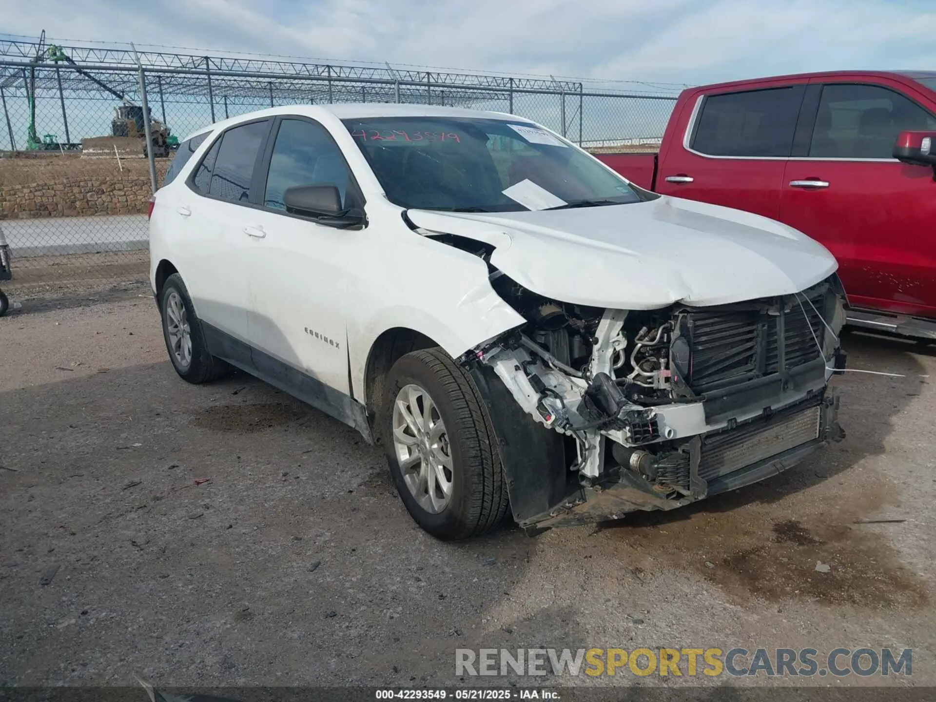 1 fotografías del automóvil dañado 3GNAXHEV1MS178038 CHEVROLET EQUINOX 2021