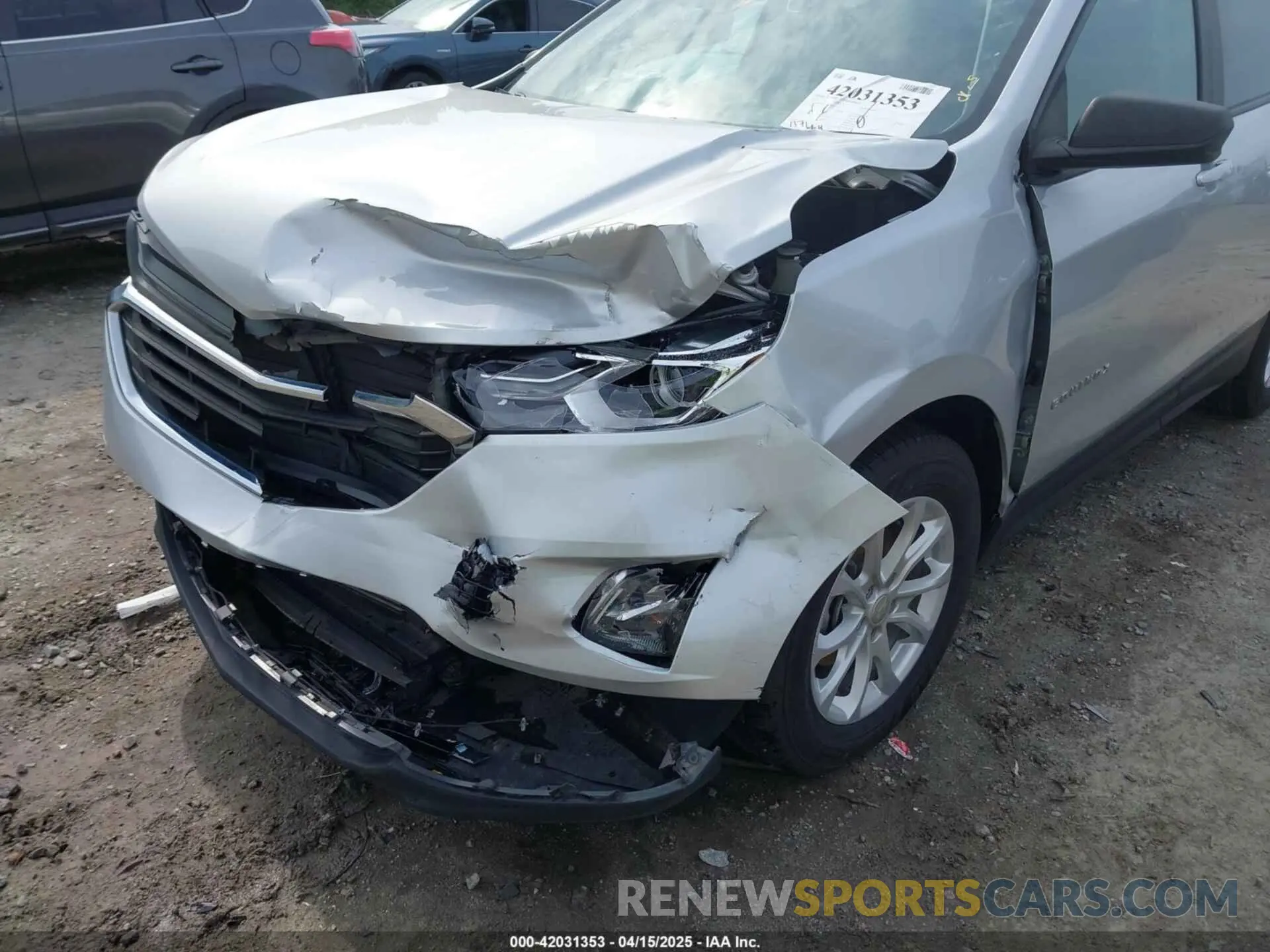 17 fotografías del automóvil dañado 3GNAXHEV4MS134129 CHEVROLET EQUINOX 2021