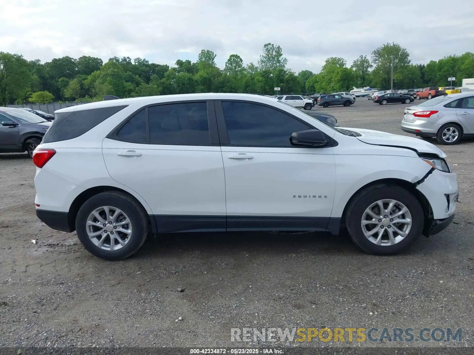 13 fotografías del automóvil dañado 3GNAXHEV5MS100457 CHEVROLET EQUINOX 2021