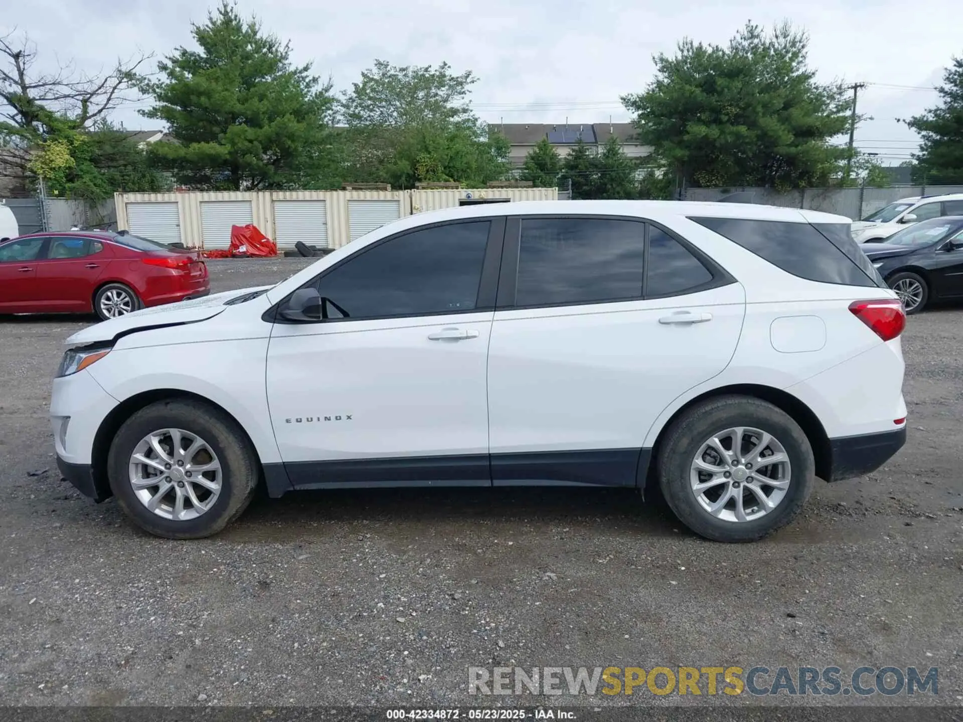 14 fotografías del automóvil dañado 3GNAXHEV5MS100457 CHEVROLET EQUINOX 2021
