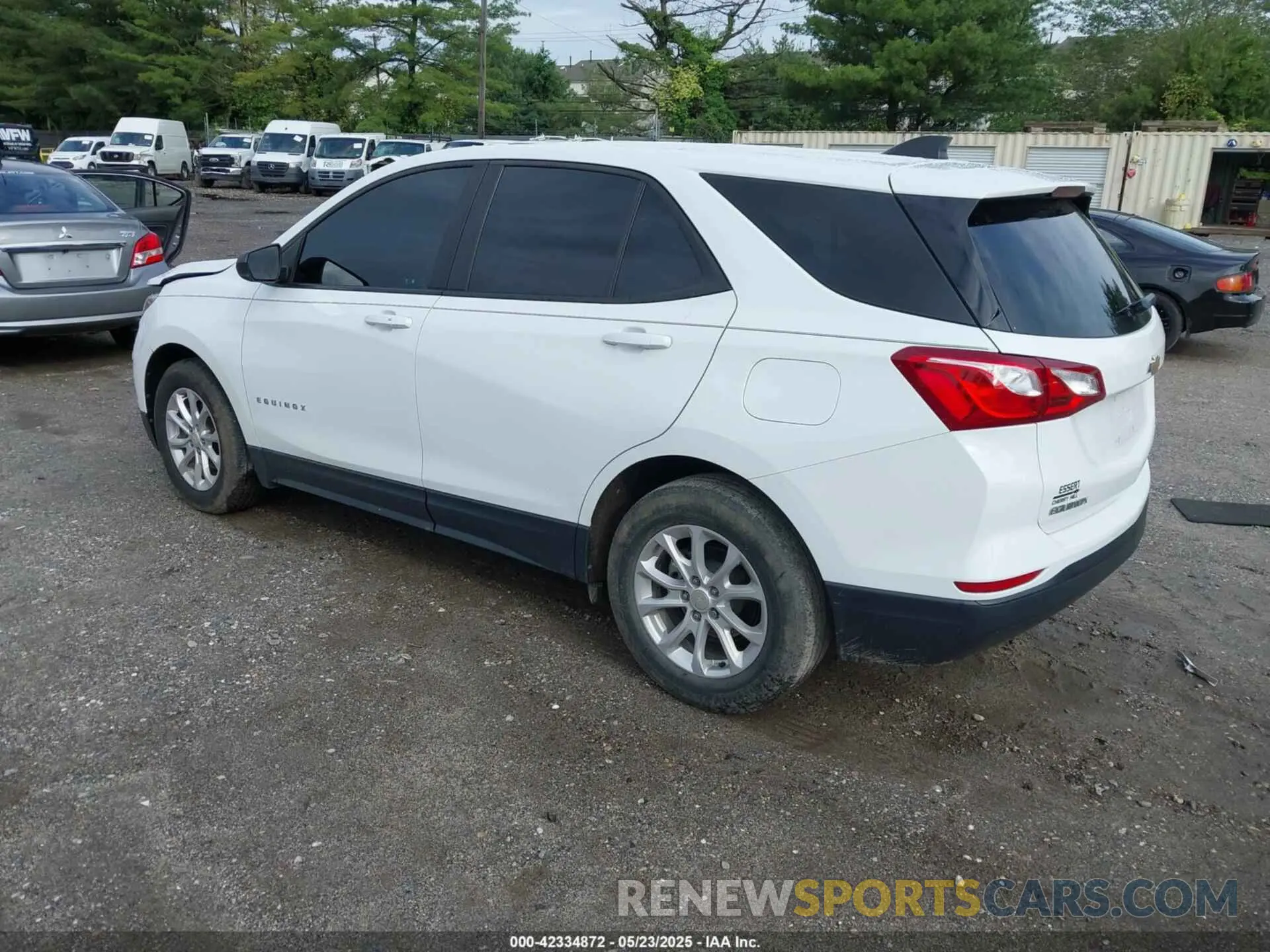 3 fotografías del automóvil dañado 3GNAXHEV5MS100457 CHEVROLET EQUINOX 2021
