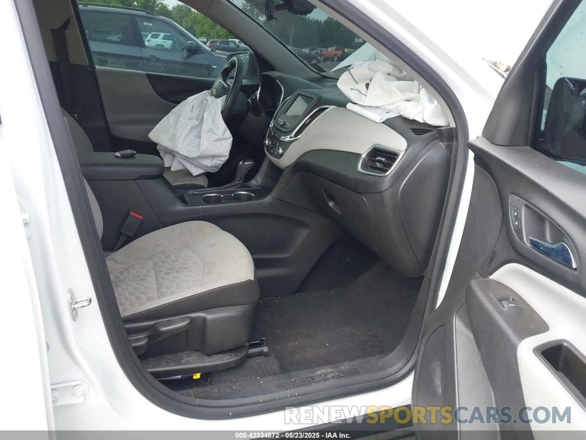 5 fotografías del automóvil dañado 3GNAXHEV5MS100457 CHEVROLET EQUINOX 2021