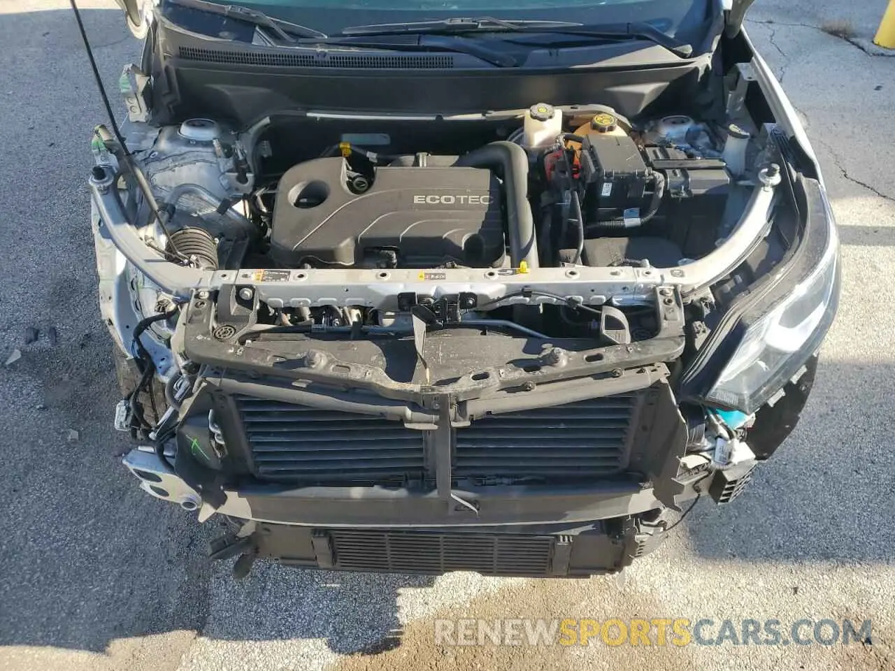 12 fotografías del automóvil dañado 3GNAXHEV6MS139669 CHEVROLET EQUINOX 2021