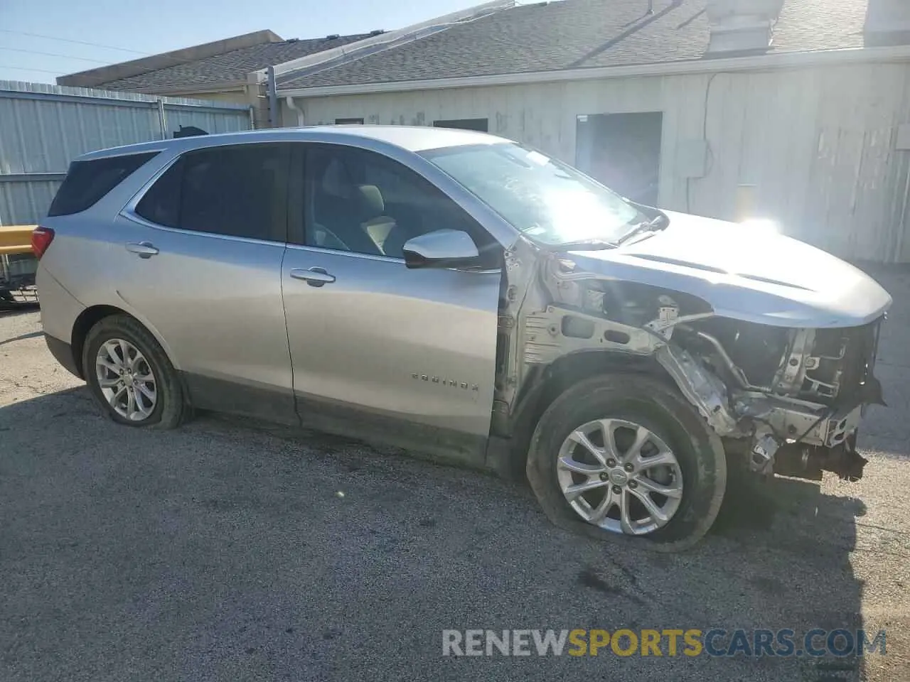 4 fotografías del automóvil dañado 3GNAXHEV6MS139669 CHEVROLET EQUINOX 2021