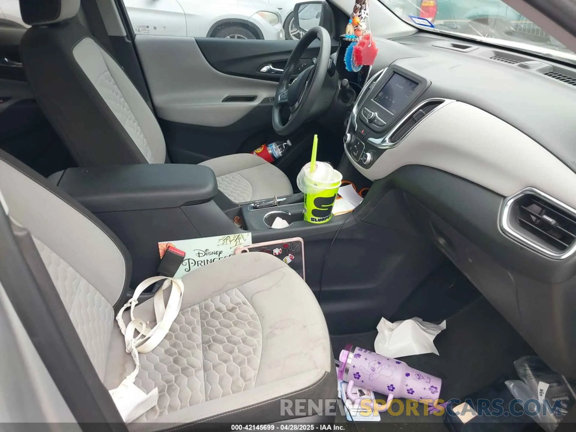 5 fotografías del automóvil dañado 3GNAXHEV6MS163292 CHEVROLET EQUINOX 2021