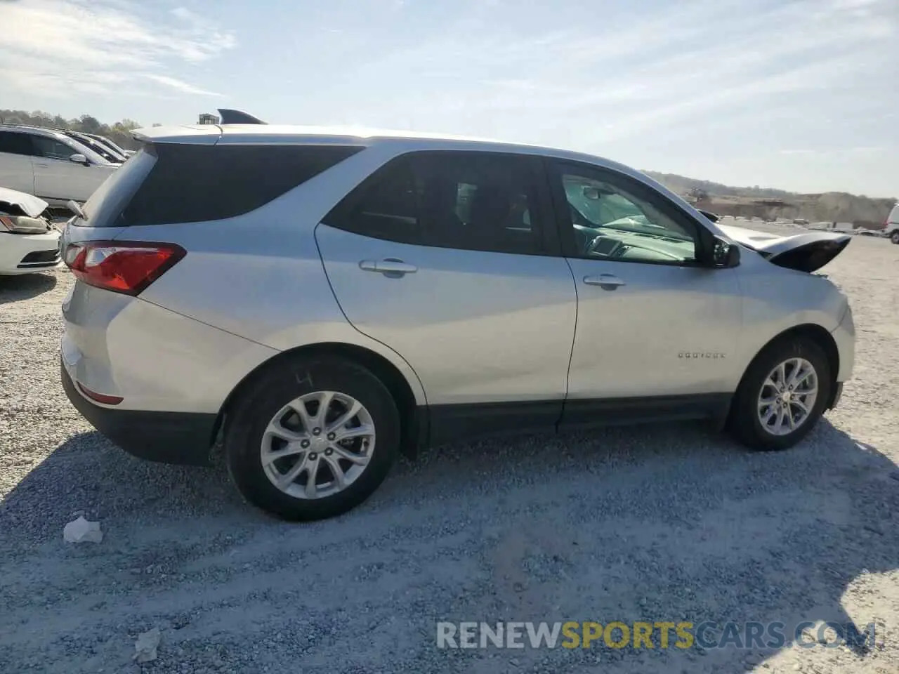 3 fotografías del automóvil dañado 3GNAXHEV7MS106325 CHEVROLET EQUINOX 2021