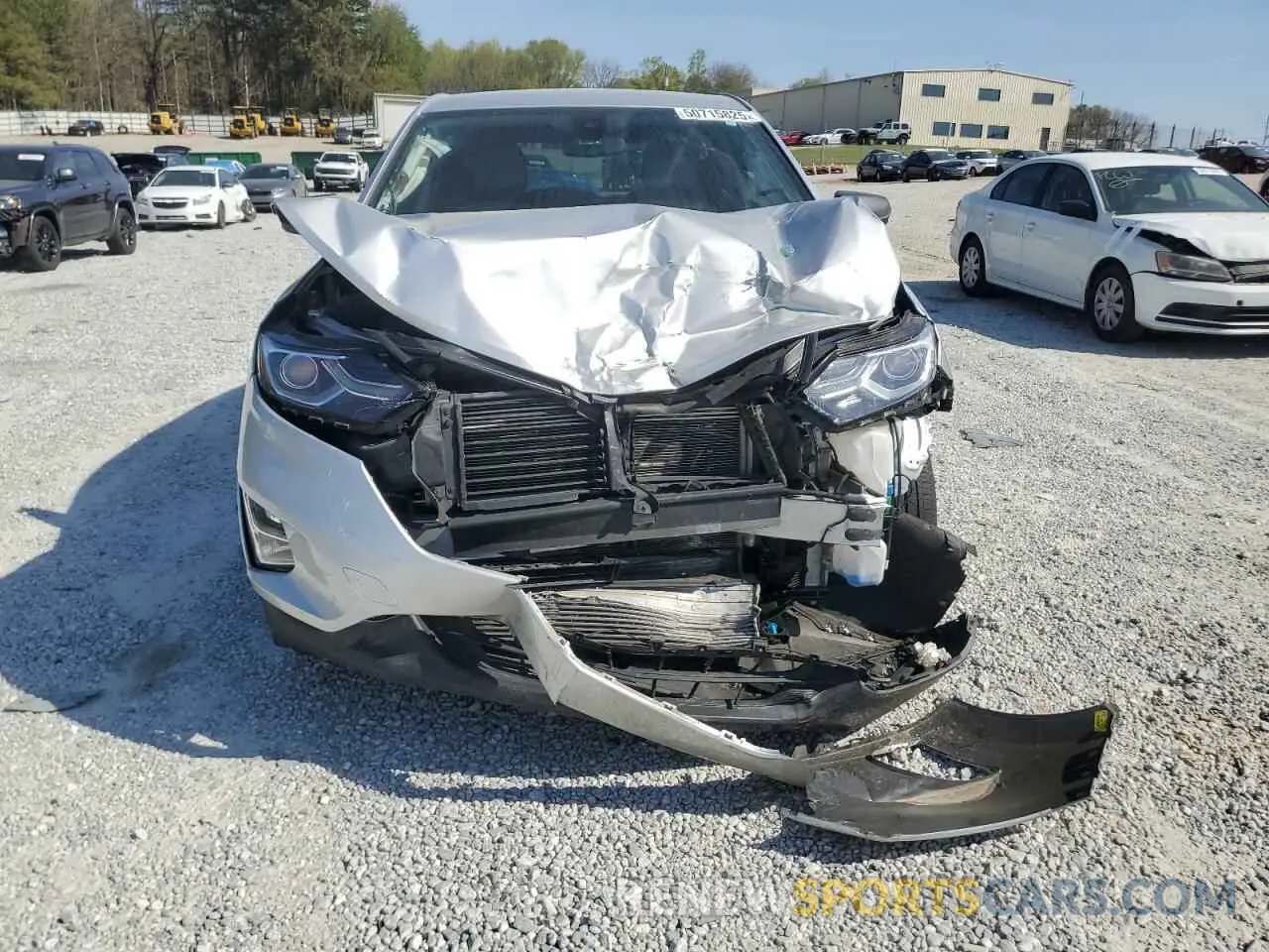 5 fotografías del automóvil dañado 3GNAXHEV7MS106325 CHEVROLET EQUINOX 2021