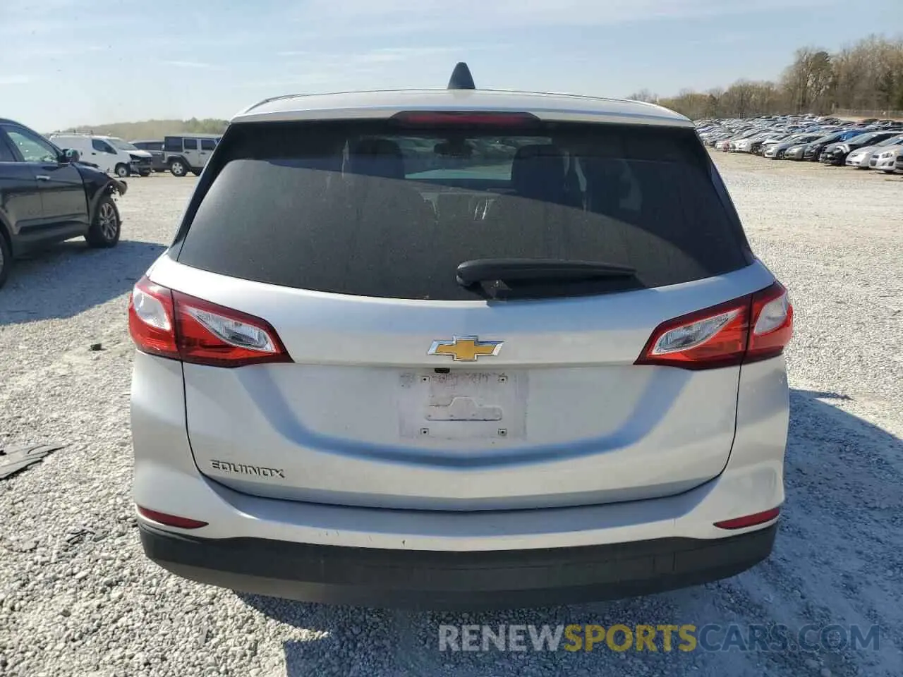 6 fotografías del automóvil dañado 3GNAXHEV7MS106325 CHEVROLET EQUINOX 2021