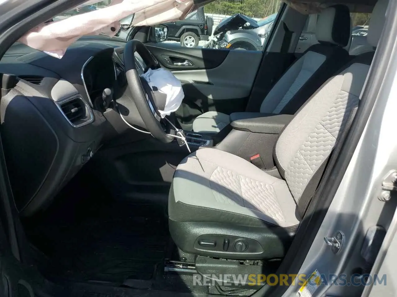 7 fotografías del automóvil dañado 3GNAXHEV7MS106325 CHEVROLET EQUINOX 2021