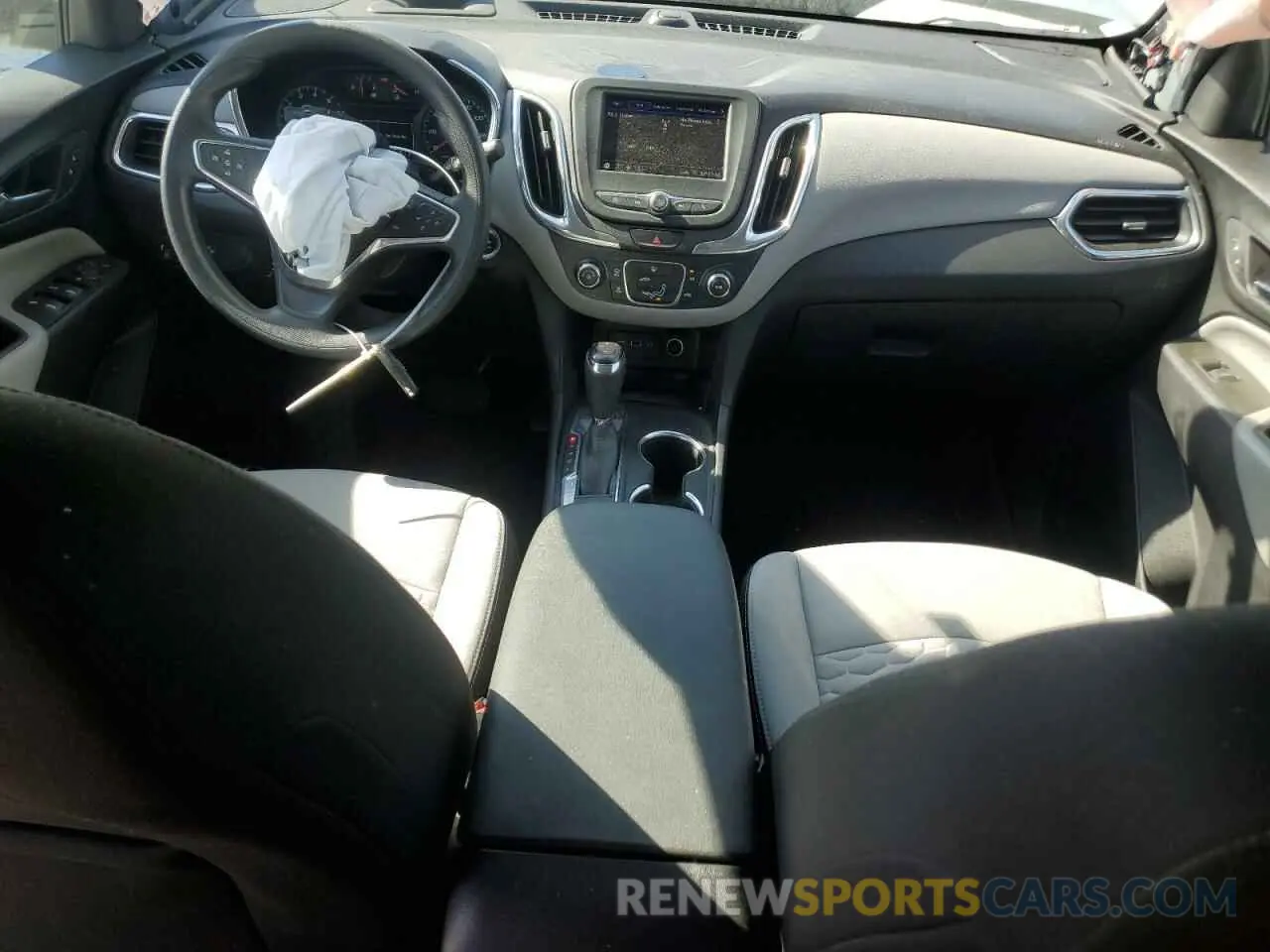 8 fotografías del automóvil dañado 3GNAXHEV7MS106325 CHEVROLET EQUINOX 2021