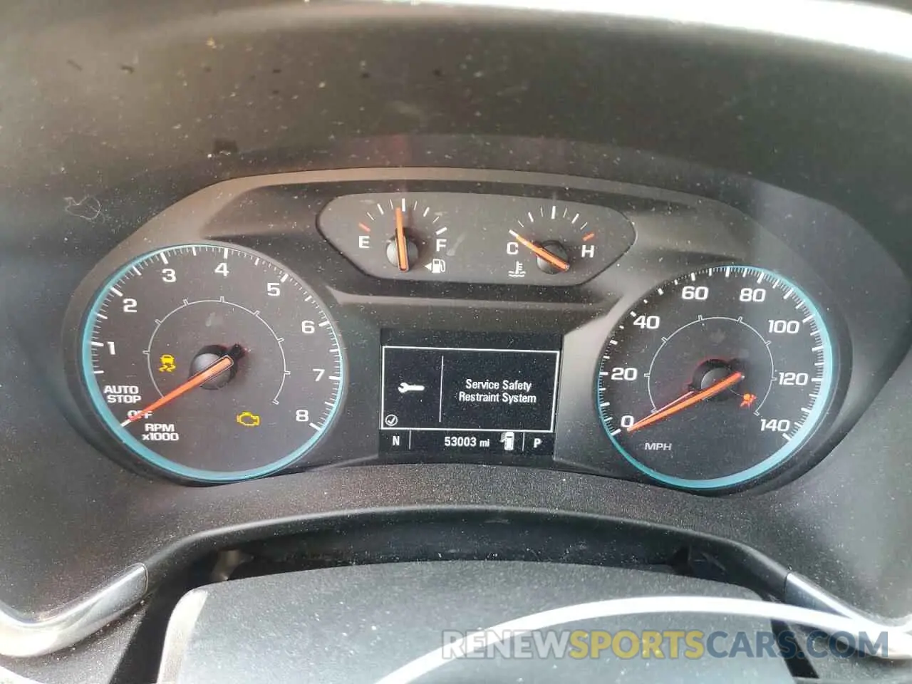 9 fotografías del automóvil dañado 3GNAXHEV7MS106325 CHEVROLET EQUINOX 2021