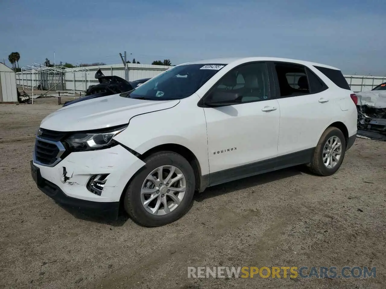 1 fotografías del automóvil dañado 3GNAXHEV7MS111363 CHEVROLET EQUINOX 2021