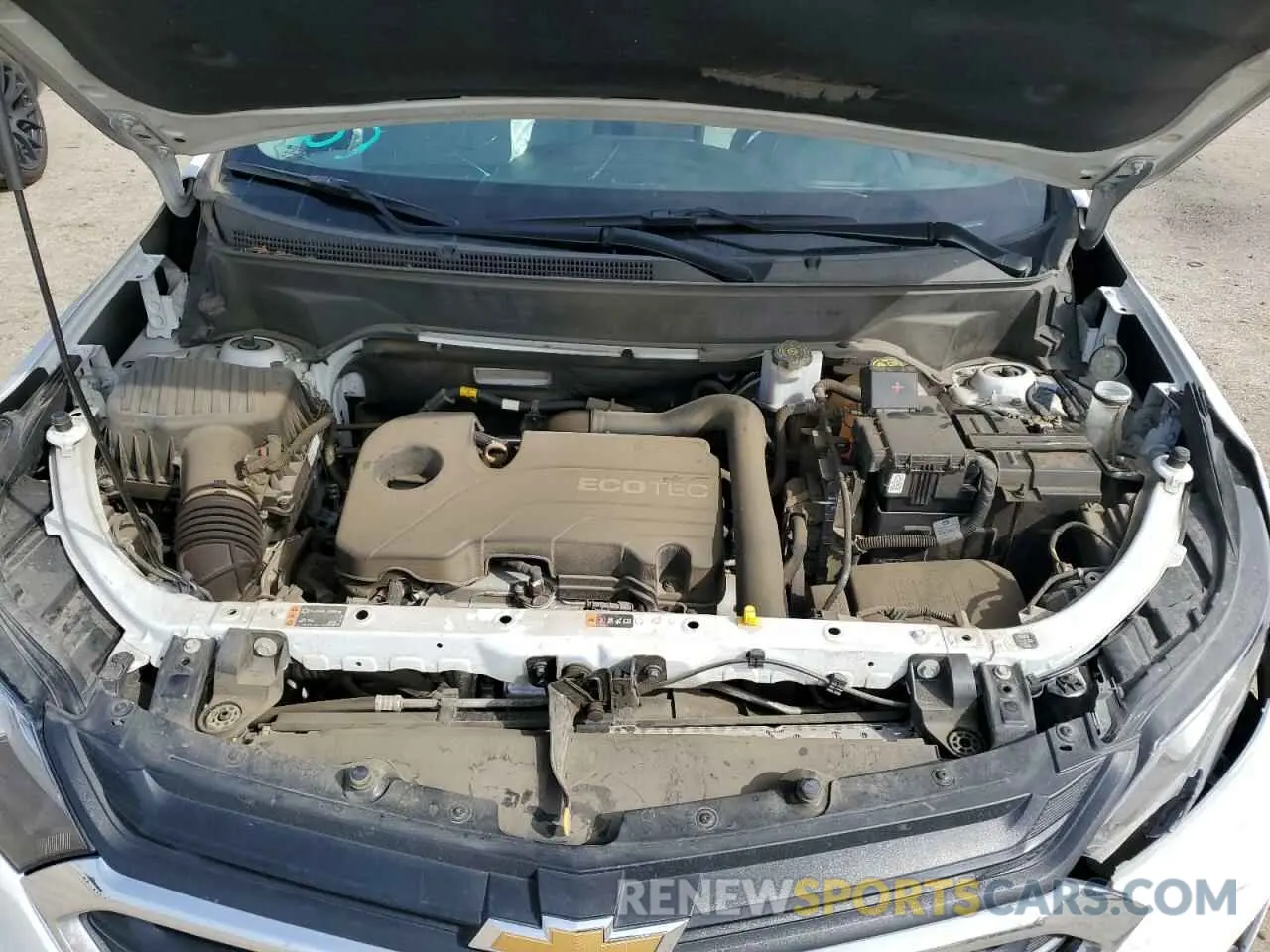 12 fotografías del automóvil dañado 3GNAXHEV7MS111363 CHEVROLET EQUINOX 2021