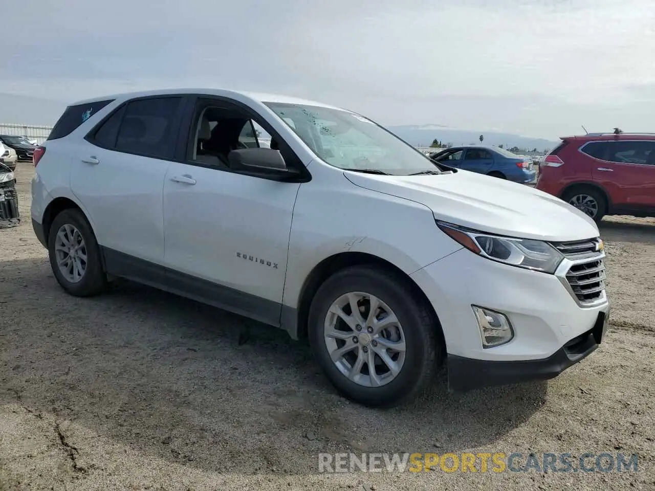 4 fotografías del automóvil dañado 3GNAXHEV7MS111363 CHEVROLET EQUINOX 2021