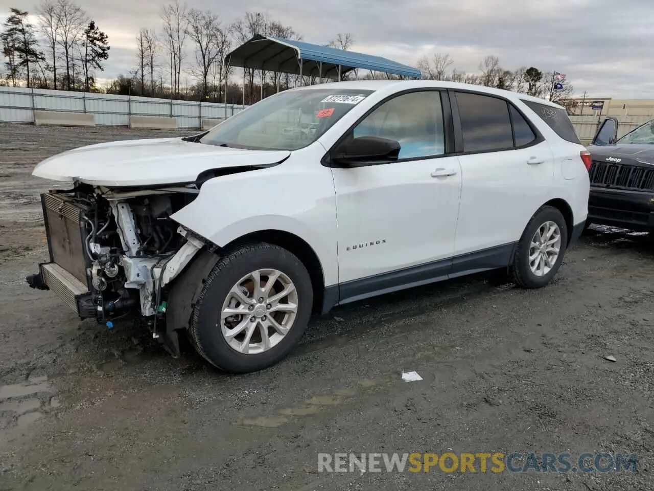 1 fotografías del automóvil dañado 3GNAXHEV7MS122105 CHEVROLET EQUINOX 2021