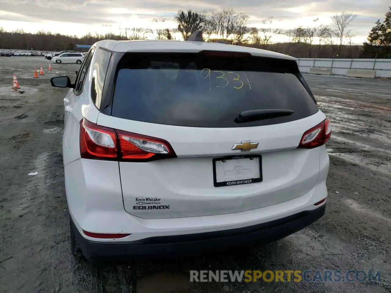 6 fotografías del automóvil dañado 3GNAXHEV7MS122105 CHEVROLET EQUINOX 2021