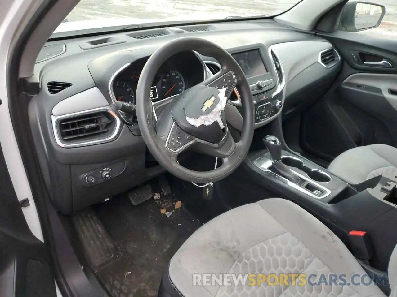 8 fotografías del automóvil dañado 3GNAXHEV7MS122105 CHEVROLET EQUINOX 2021