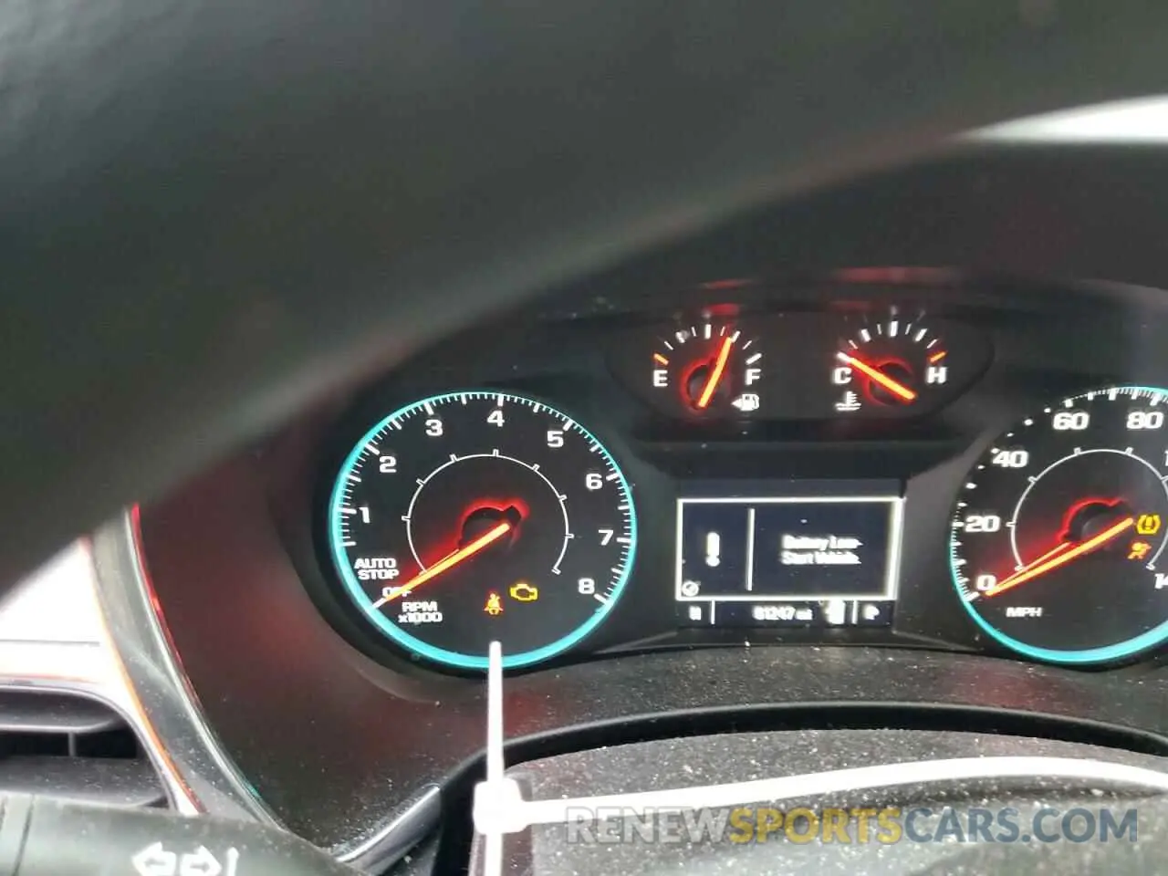 9 fotografías del automóvil dañado 3GNAXHEV7MS122105 CHEVROLET EQUINOX 2021