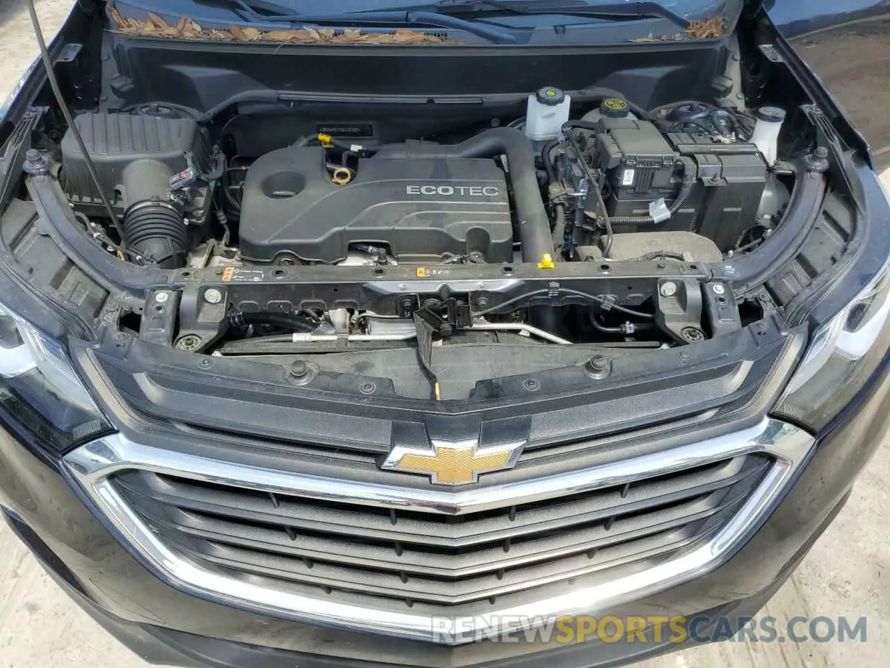 12 fotografías del automóvil dañado 3GNAXHEV7MS125392 CHEVROLET EQUINOX 2021