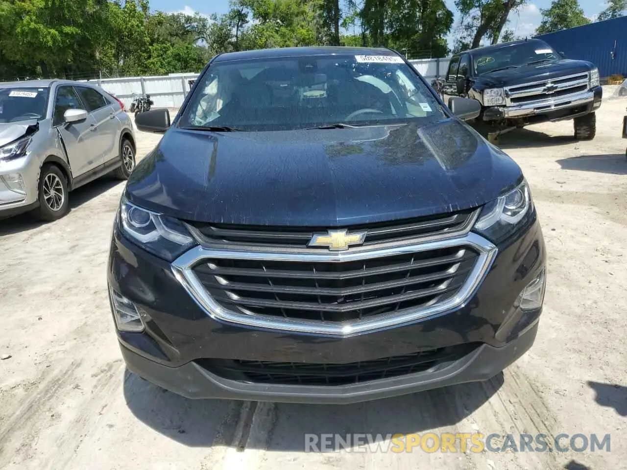 5 fotografías del automóvil dañado 3GNAXHEV7MS125392 CHEVROLET EQUINOX 2021
