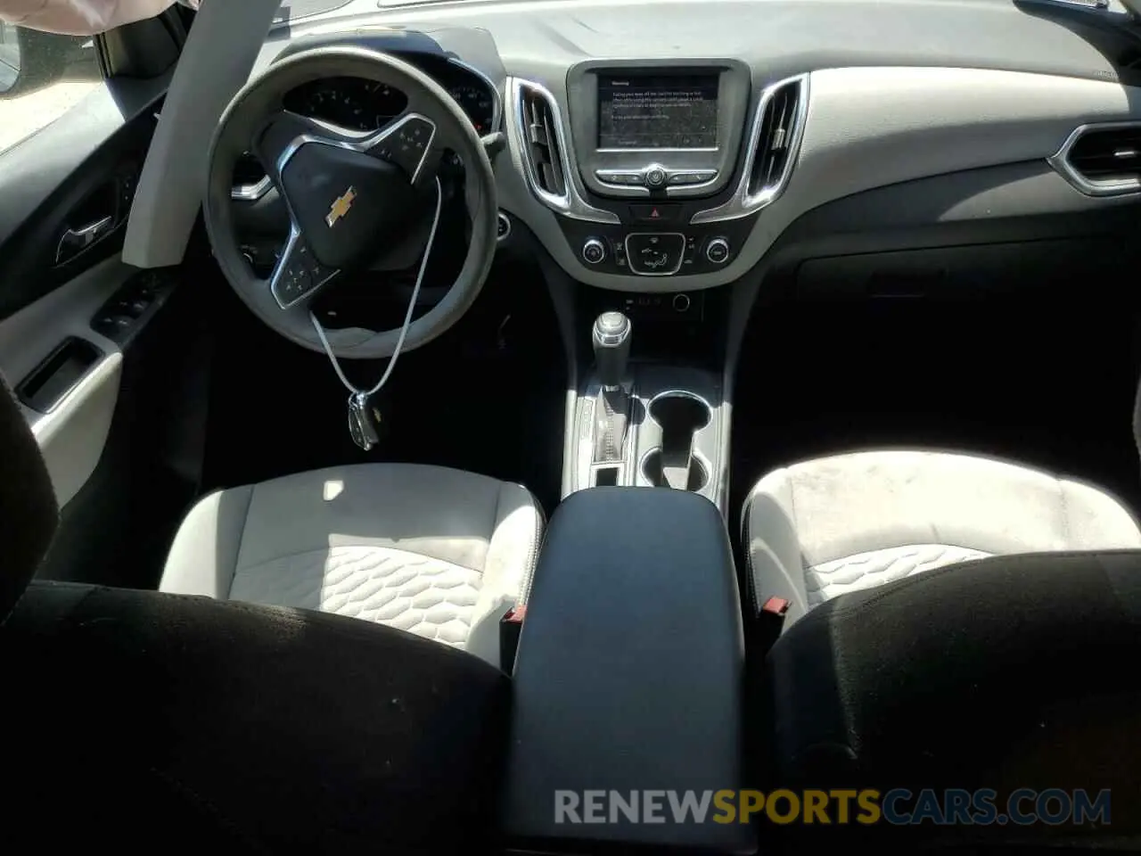 8 fotografías del automóvil dañado 3GNAXHEV7MS125392 CHEVROLET EQUINOX 2021