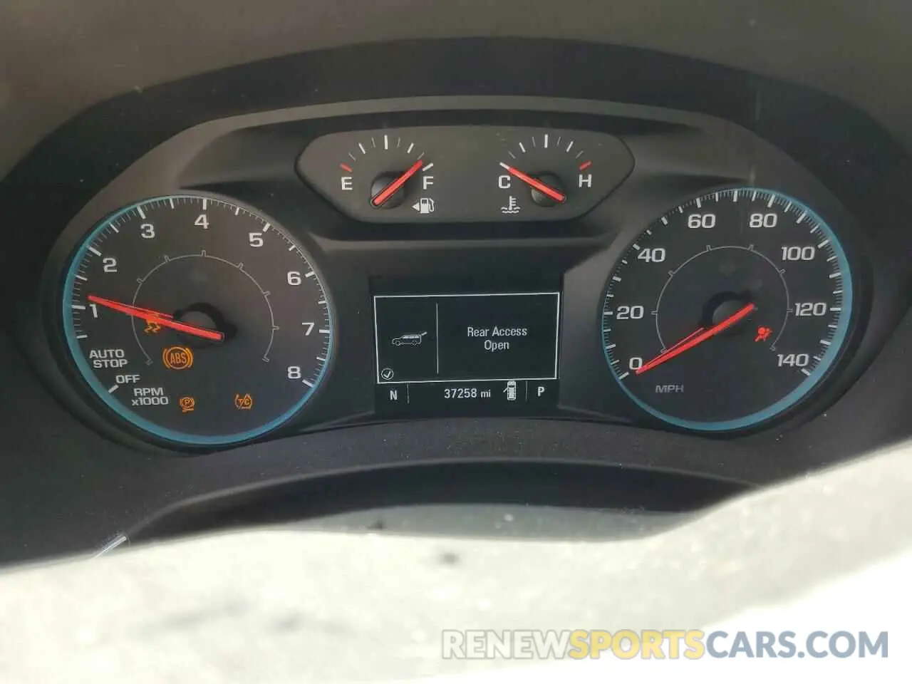 9 fotografías del automóvil dañado 3GNAXHEV7MS125392 CHEVROLET EQUINOX 2021