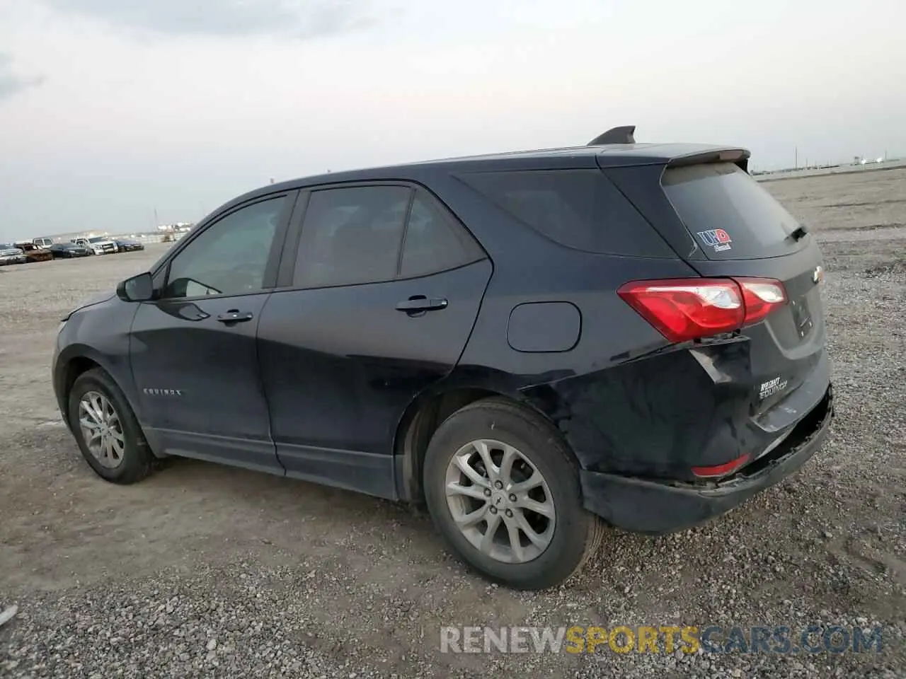 2 fotografías del automóvil dañado 3GNAXHEV7MS134769 CHEVROLET EQUINOX 2021