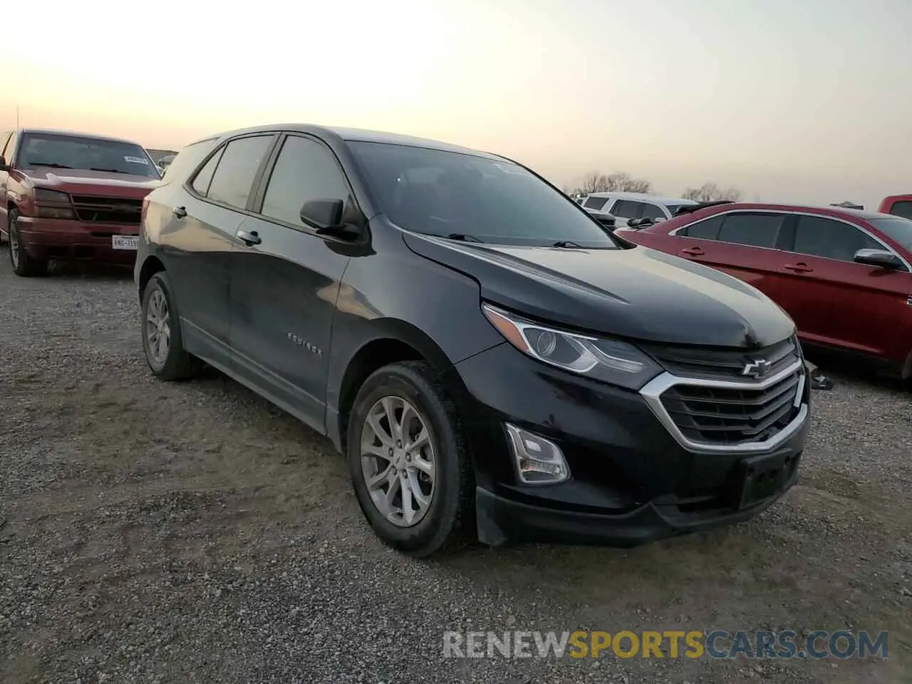 4 fotografías del automóvil dañado 3GNAXHEV7MS134769 CHEVROLET EQUINOX 2021