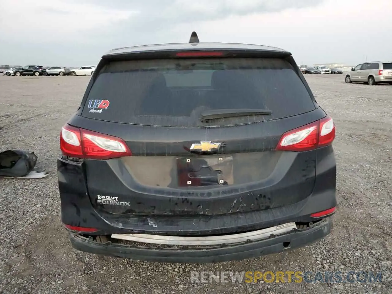 6 fotografías del automóvil dañado 3GNAXHEV7MS134769 CHEVROLET EQUINOX 2021