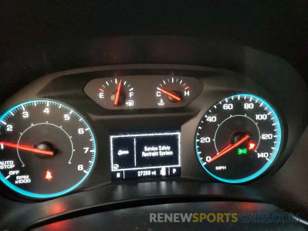 9 fotografías del automóvil dañado 3GNAXHEV7MS134769 CHEVROLET EQUINOX 2021