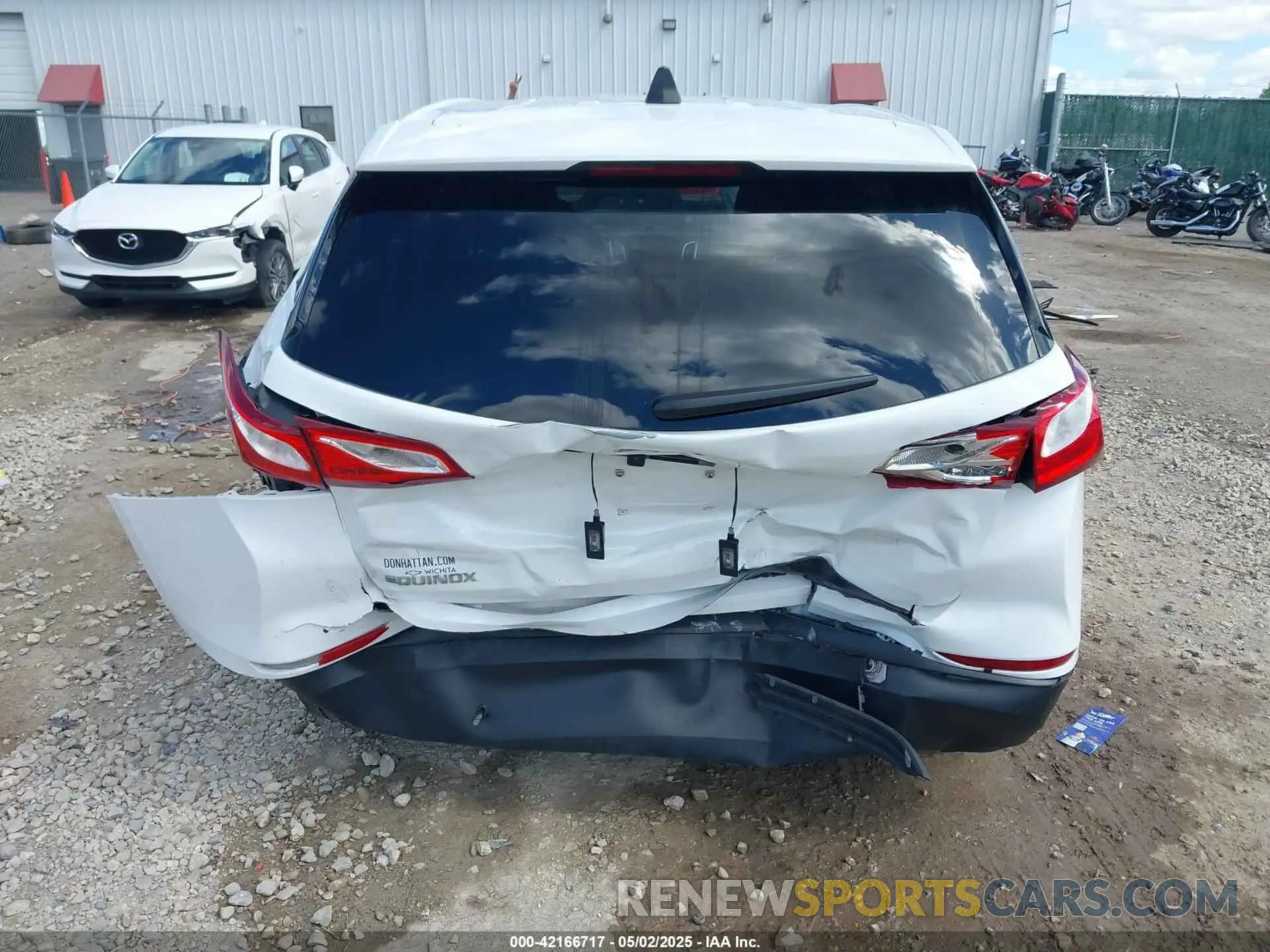 16 fotografías del automóvil dañado 3GNAXHEV7MS180490 CHEVROLET EQUINOX 2021