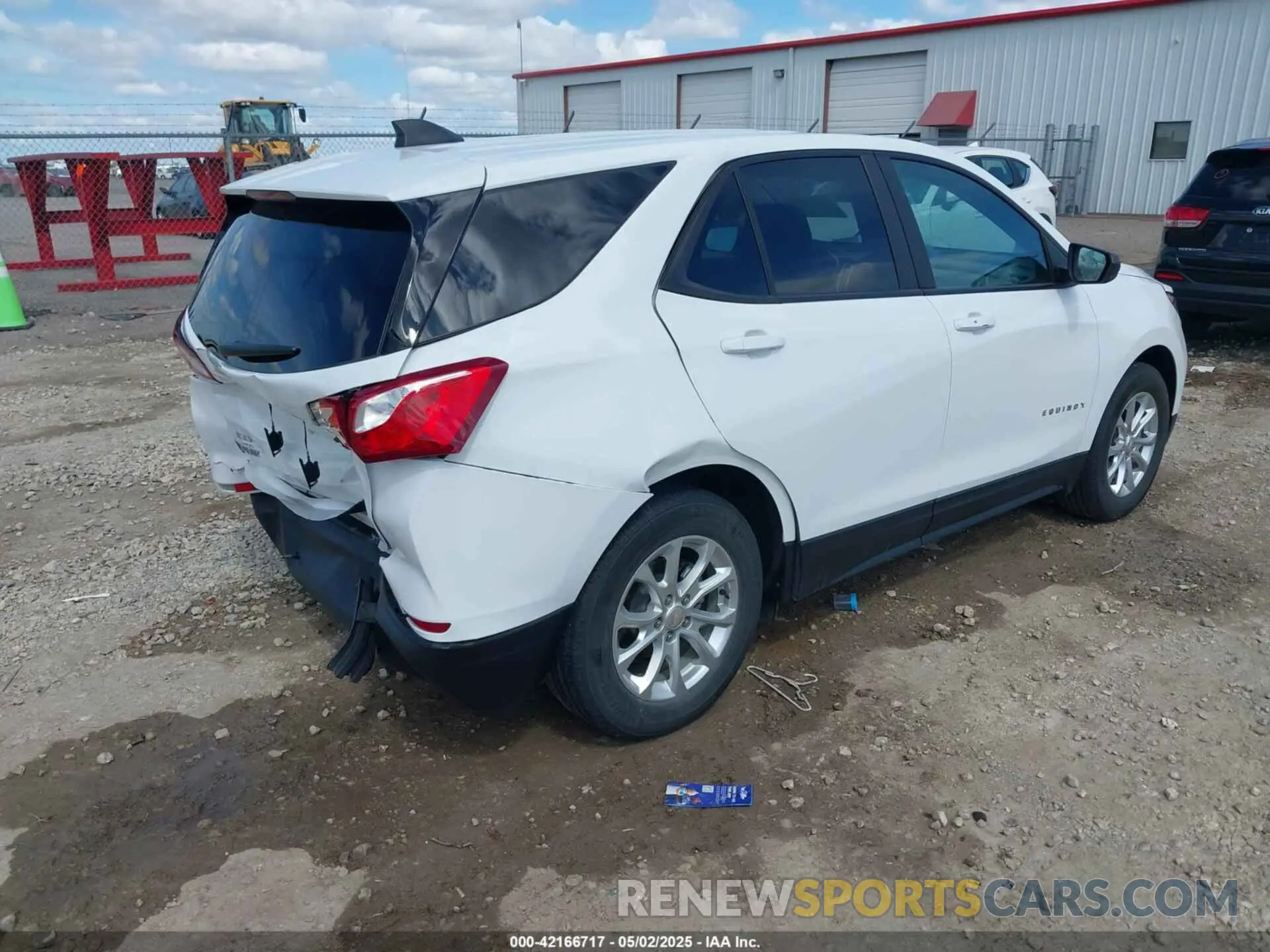 4 fotografías del automóvil dañado 3GNAXHEV7MS180490 CHEVROLET EQUINOX 2021