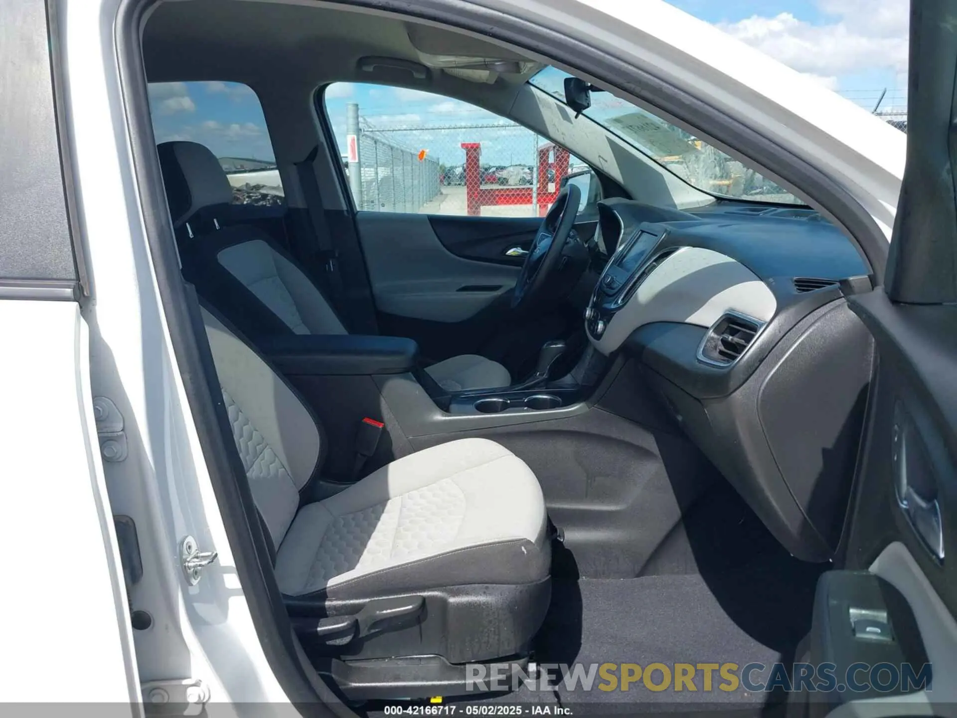 5 fotografías del automóvil dañado 3GNAXHEV7MS180490 CHEVROLET EQUINOX 2021