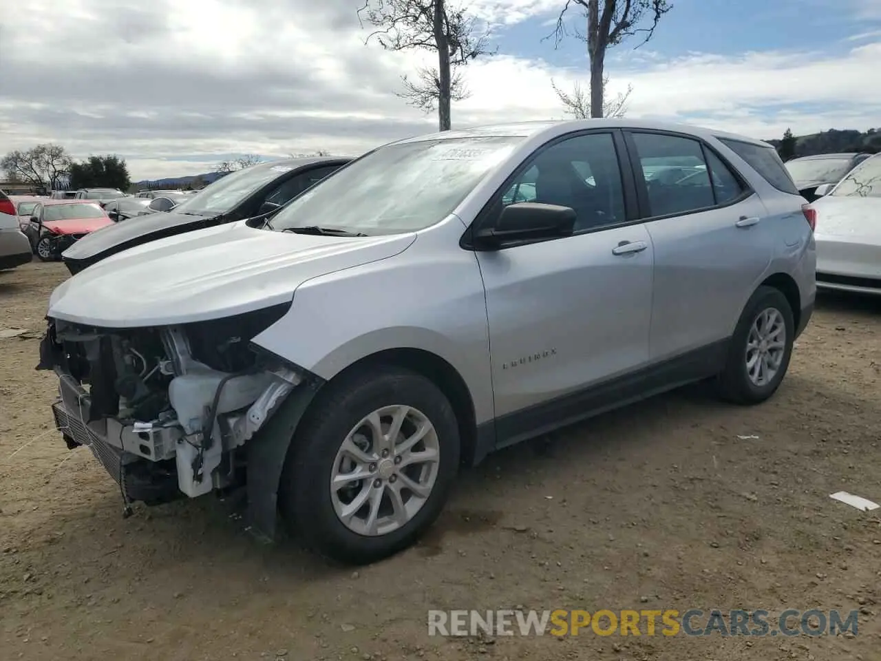 1 fotografías del automóvil dañado 3GNAXHEV8MS102770 CHEVROLET EQUINOX 2021