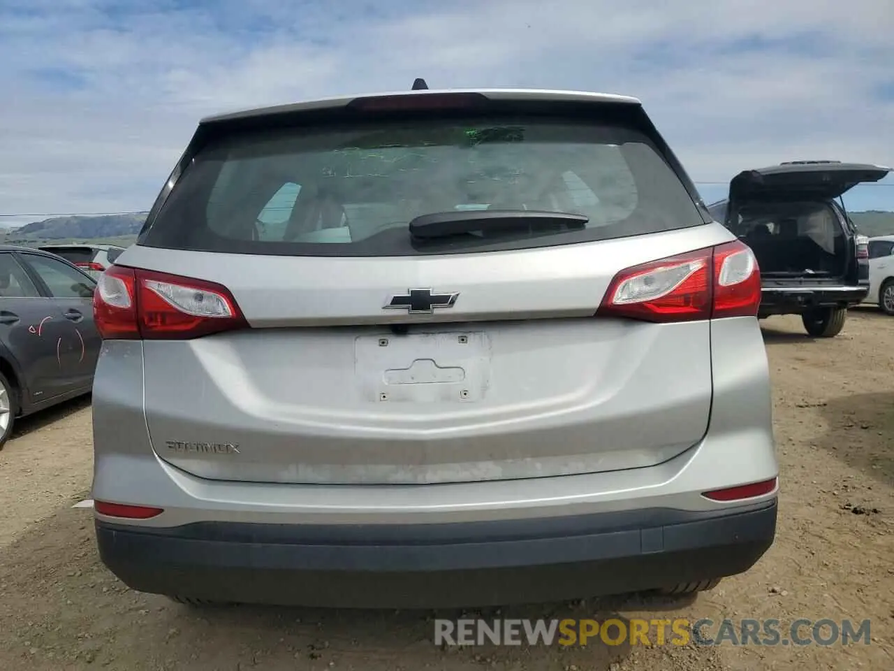 6 fotografías del automóvil dañado 3GNAXHEV8MS102770 CHEVROLET EQUINOX 2021