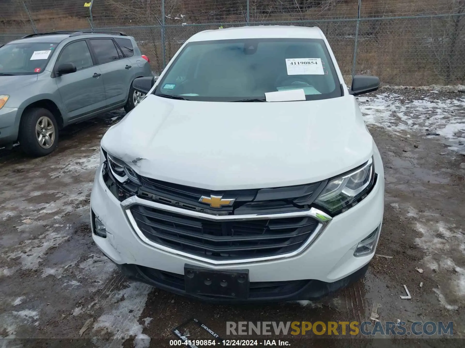 12 fotografías del automóvil dañado 3GNAXHEV8MS160152 CHEVROLET EQUINOX 2021