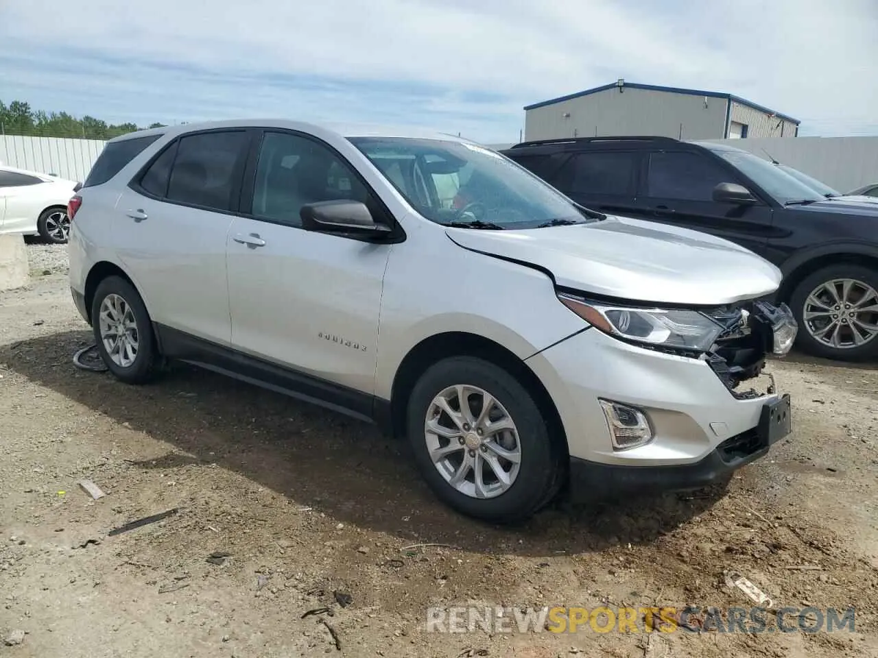 4 fotografías del automóvil dañado 3GNAXHEV8MS165884 CHEVROLET EQUINOX 2021