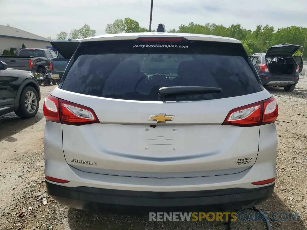 6 fotografías del automóvil dañado 3GNAXHEV8MS165884 CHEVROLET EQUINOX 2021