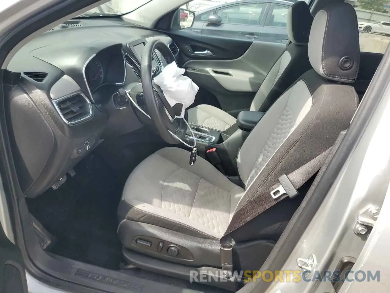 7 fotografías del automóvil dañado 3GNAXHEV8MS165884 CHEVROLET EQUINOX 2021