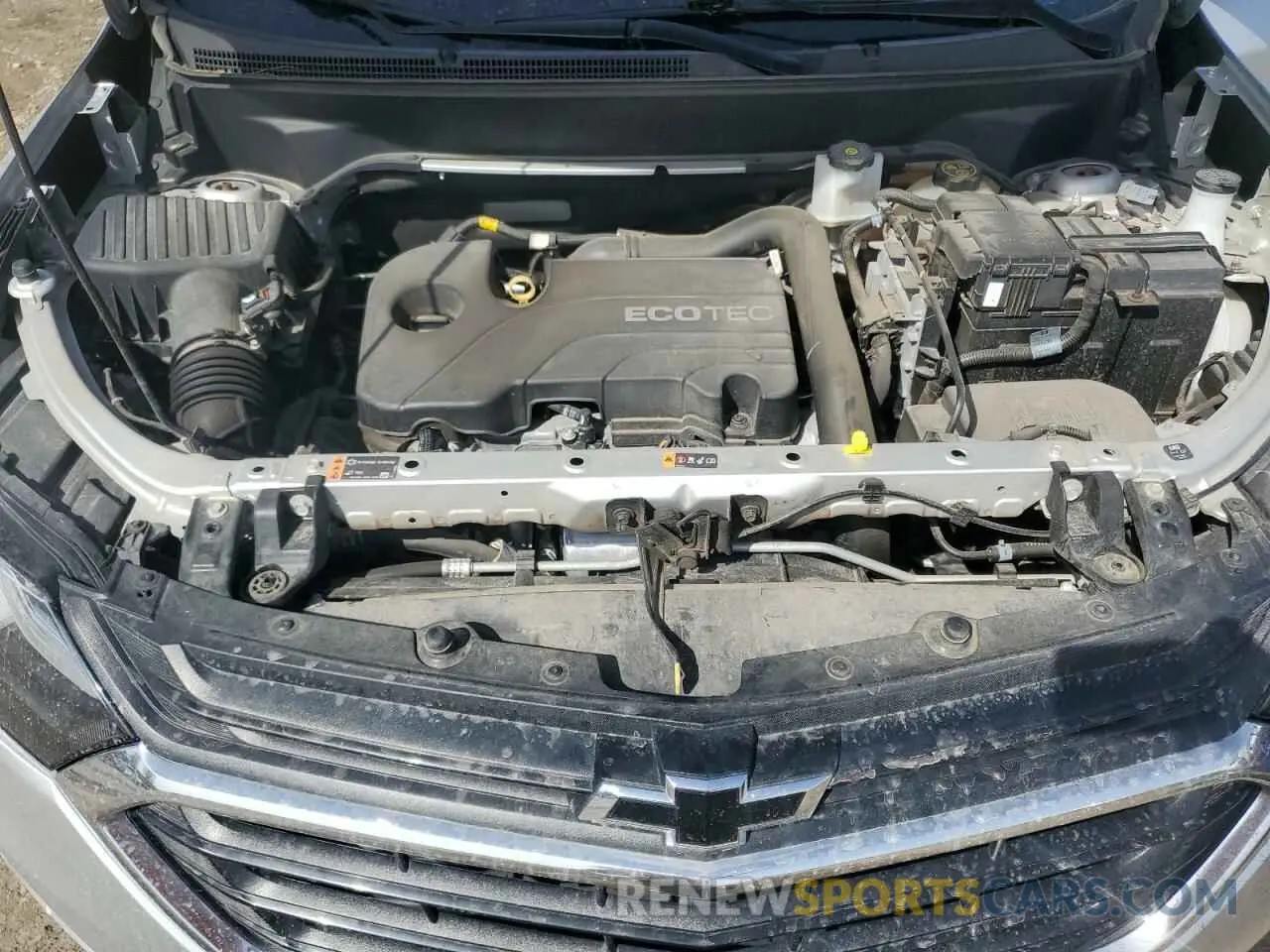 12 fotografías del automóvil dañado 3GNAXHEV8MS175086 CHEVROLET EQUINOX 2021