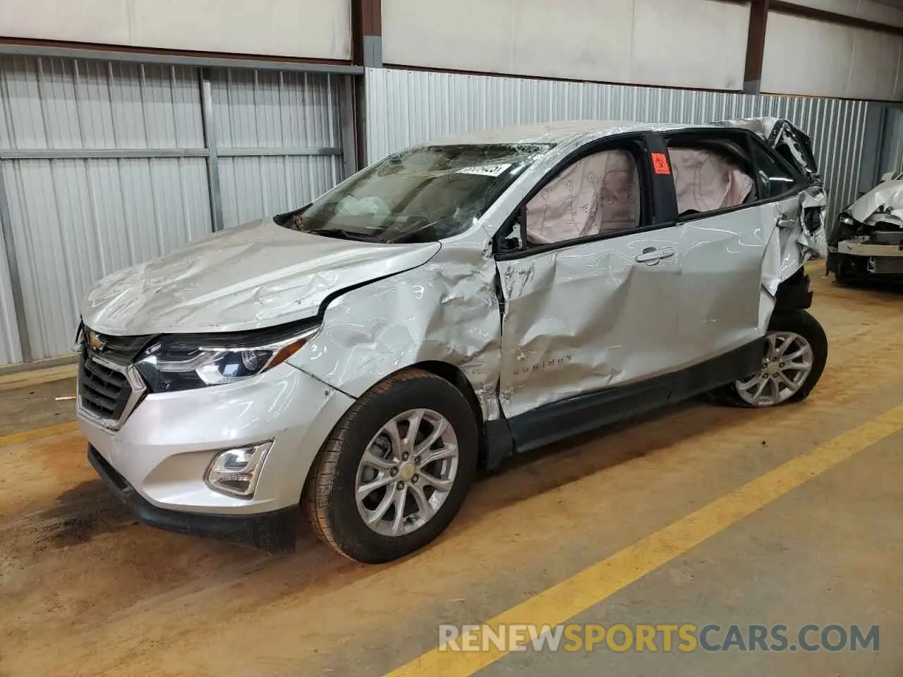 1 fotografías del automóvil dañado 3GNAXHEV9MS138662 CHEVROLET EQUINOX 2021