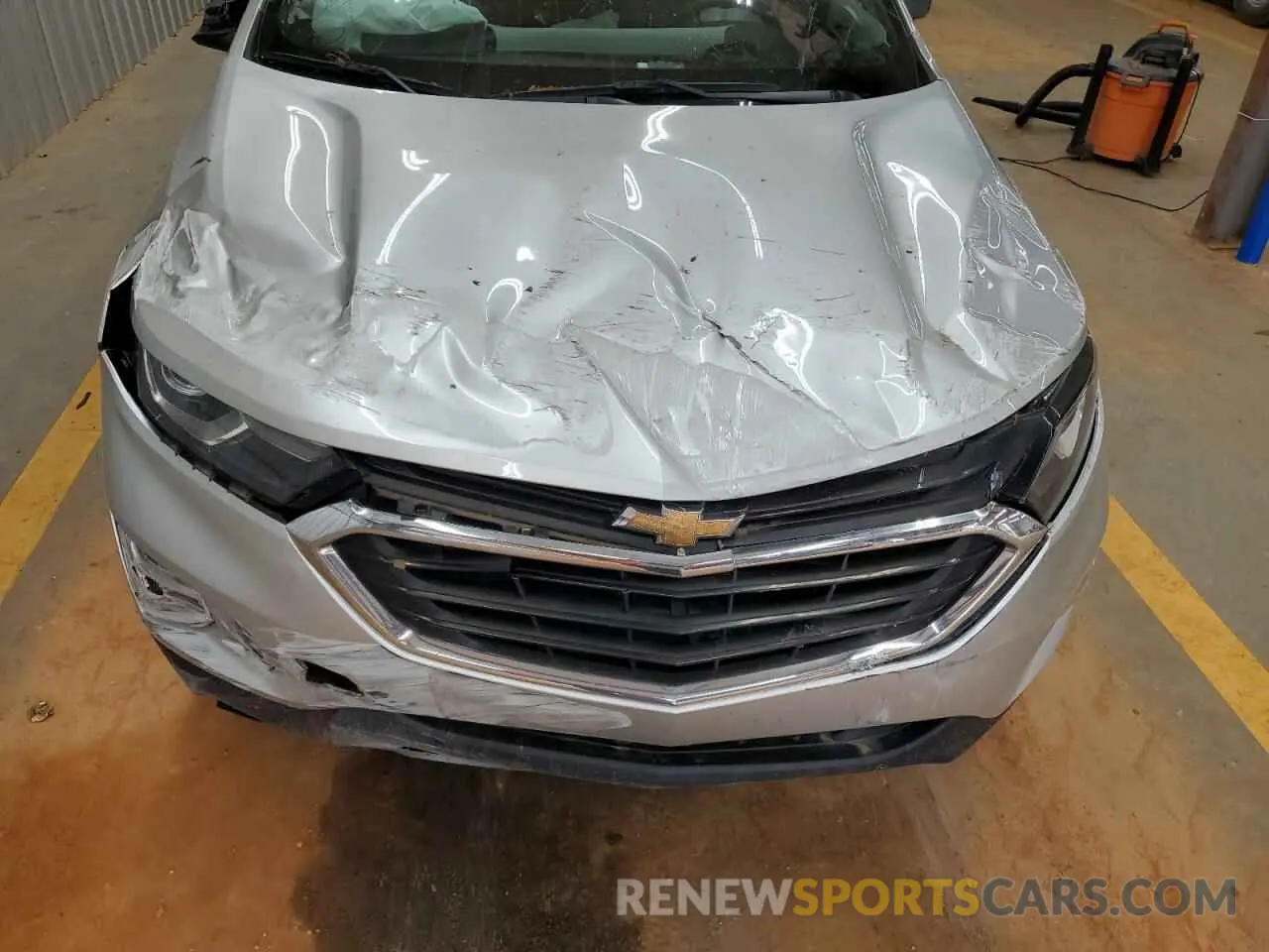 12 fotografías del automóvil dañado 3GNAXHEV9MS138662 CHEVROLET EQUINOX 2021