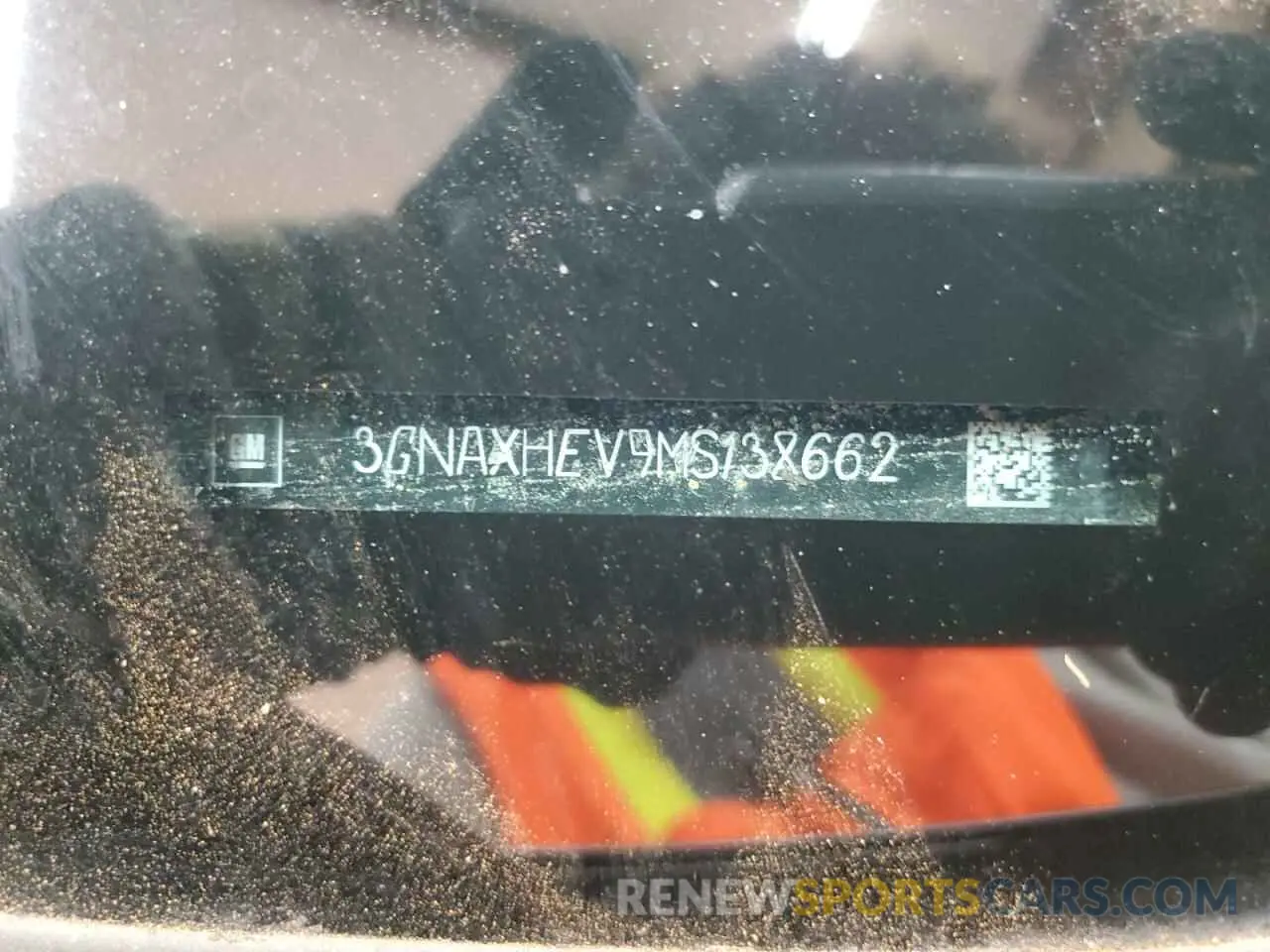 13 fotografías del automóvil dañado 3GNAXHEV9MS138662 CHEVROLET EQUINOX 2021